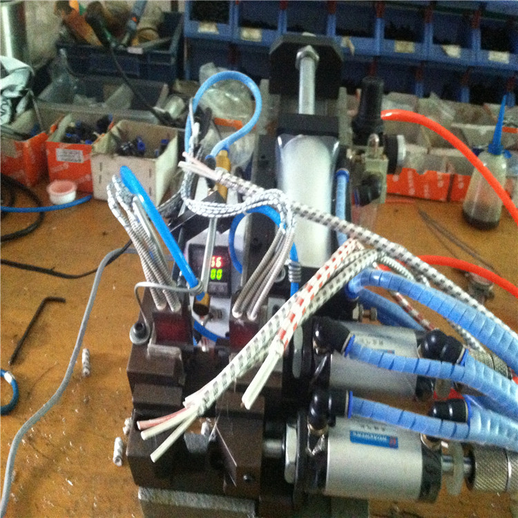 厂家生产高温非标热剥机 尼龙网线热剥机 速度快编织数据线专用