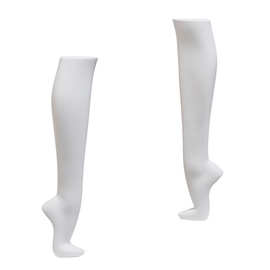 哑光白脚模丝袜女士腿模 高跟鞋袜子人台展示模特道具厂家直销