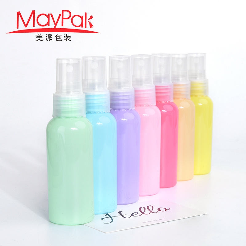 源头工厂 喷雾瓶马卡龙色 爽肤水卸妆水分装瓶 化妆品旅行套装