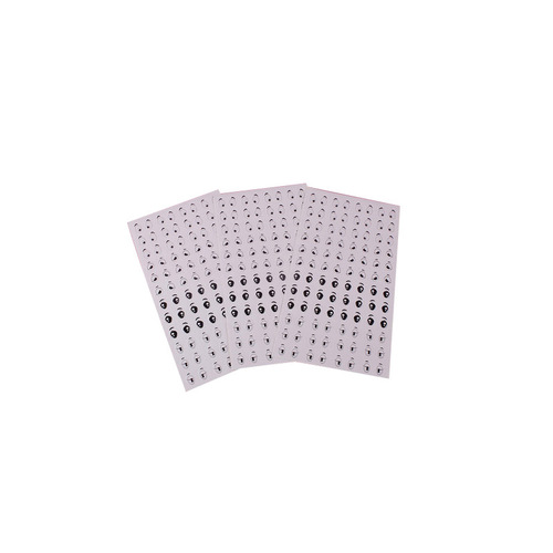 Long Strip Balloon Magic Balloon Eye Stickers Decorative Eyelids for Long Strip Balloons Clown Eye Stickers