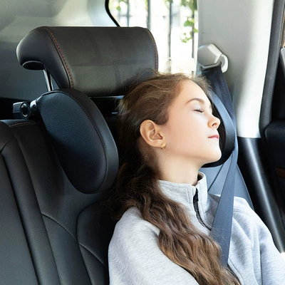 Headrest: travel sleep child seat side