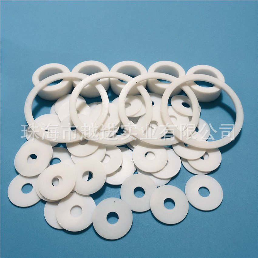 供应 白色耐高温环保四氟垫片 特氟龙垫片 可来图来样