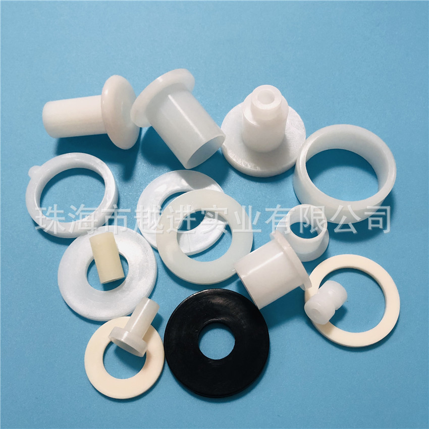 【直销】耐高温PA66轴套 尼龙T型轴套 POM制品