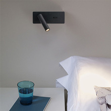北欧简约现代led床头壁灯卧室创意灯个性伸缩酒店工程阅读灯具