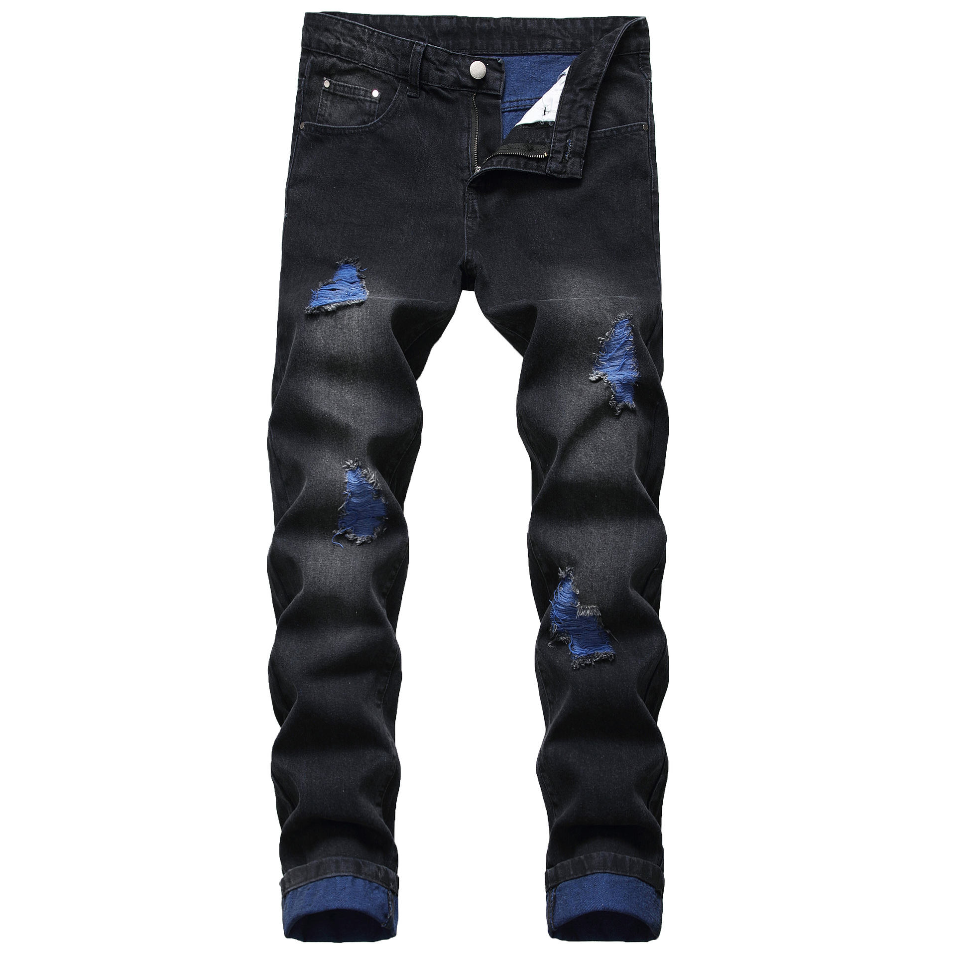 Jeans rotos para hombre
