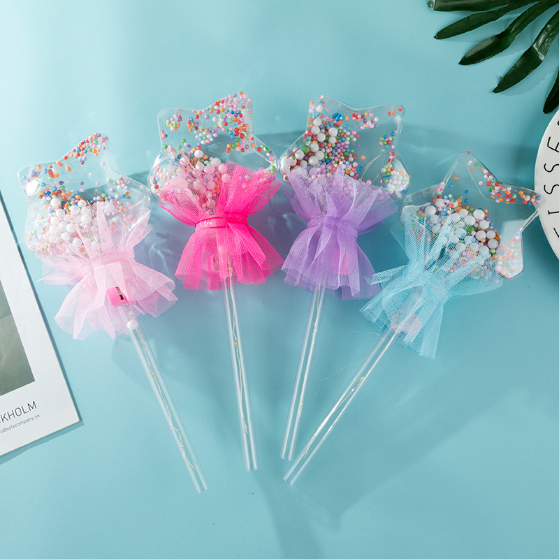 가벼운 짧은 5 각형 별 빈 스틱 없음