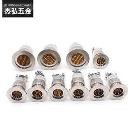 KF25航空接头供应玻璃密封航插 真空电连接器 气密封航空插座