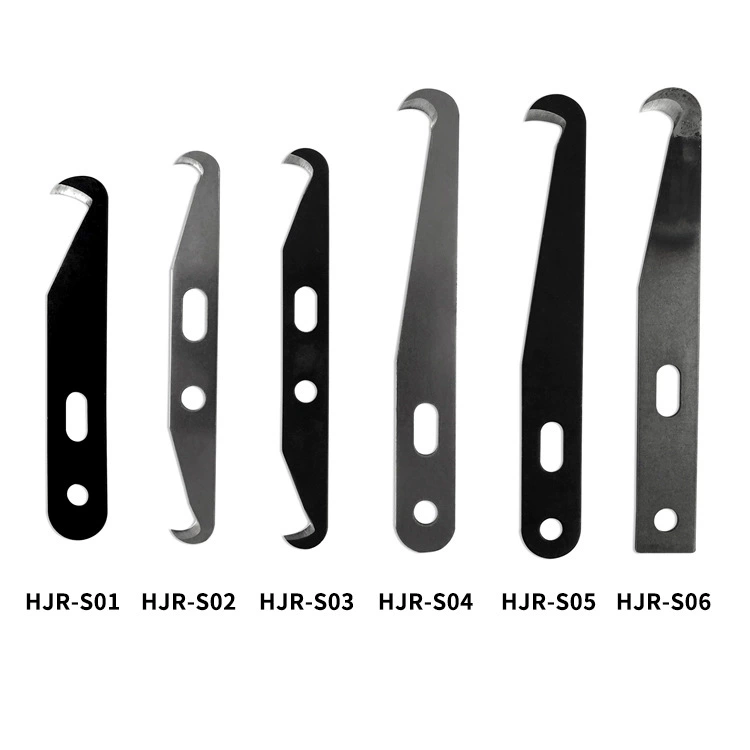 Аксессуары для текстильного оборудования для резки пряжи Двуглавый узел Нож Пряжа Нож Узел Нож Крюк Нож Текстильное лезвие