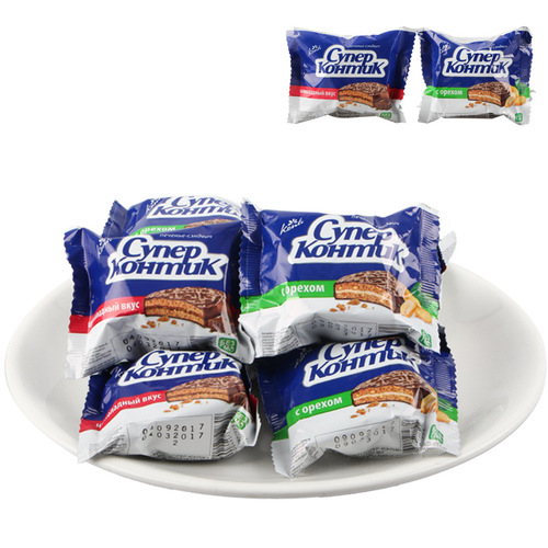 Russian Kengji Sandwich Biscuit Filling Biscuit Office Breakfast Leisure Snacks Dropshipping 500g