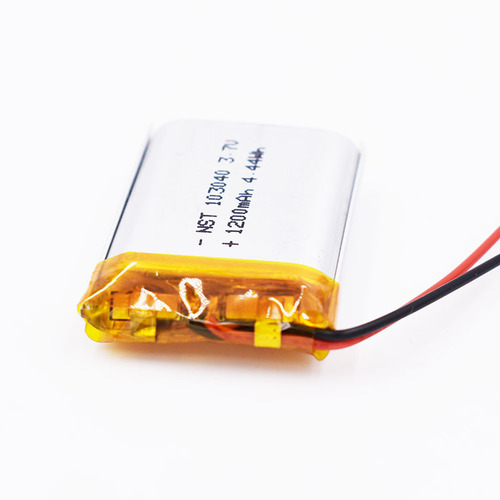 Polymer lithium battery 103040 beauty instrument massager speaker 1200mAh rechargeable lithium battery 3.7V manufacturer