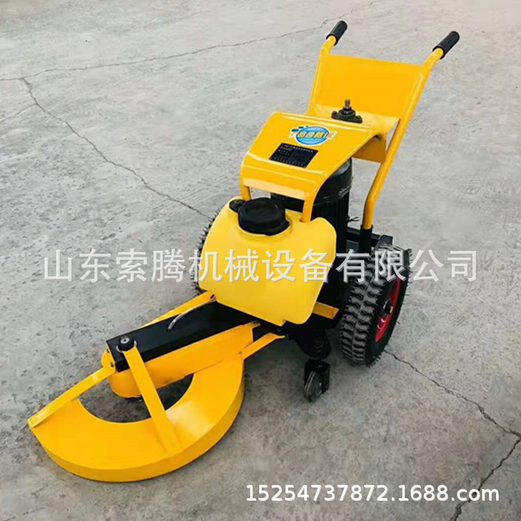 电动汽油柴油马路切割机道路水泥路面切缝机 厂家 操作简单