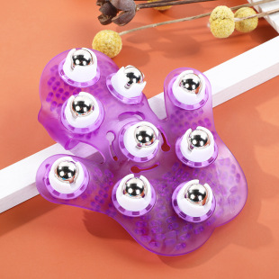 Jiuzhu Massager Palm Rotating Magnetic Ball Steel Ball Household Energetic Brush Jiulongzhu Massager Ball Massage Brush