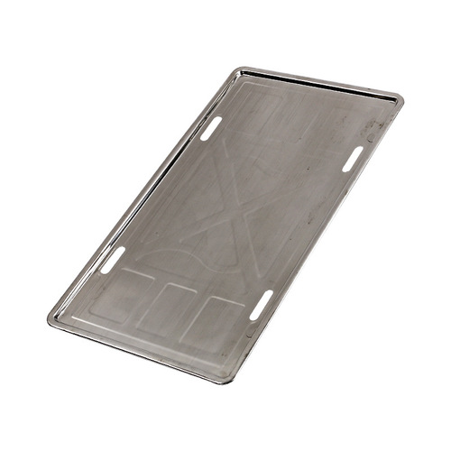 Truck stainless steel license plate holder license plate frame for yellow plate truck semi-trailer license plate holder license plate frame tray