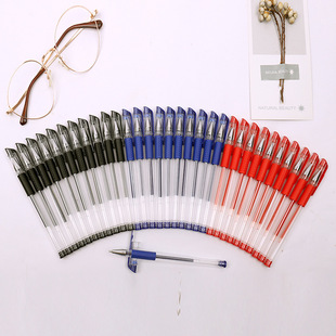 High Quality Office Plastic Sign Pen Student Pen Bulk Gel Pen New European Standard 0.5mm Head Water Pen