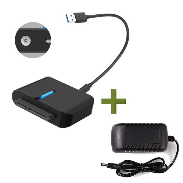 Black 3.1 comes with adapter + data cable