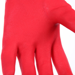 East Asia 802F-40 Rubber Warm Fleece Lined Dishwashing Thick Waterproof Oilproof Laundry Gloves