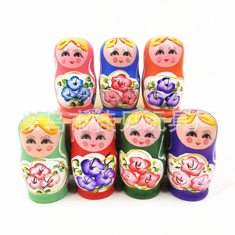 Деревянная краска, этническая кукла, сувенир, 5 этажей, Россия