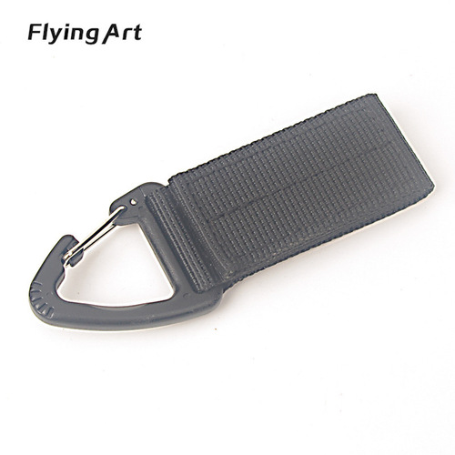 Outdoor backpack accessory tactical nylon multi-functional climbing clip eagle hook buckle hook versatile key chain