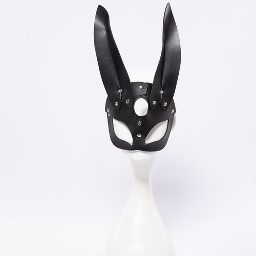 Cross-border European and American accessories sexy bunny girl ball mask Halloween Christmas carnival rhinestone mask for women
