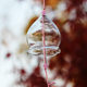 Factory wholesale glass wind chimes student DIY graffiti hand-painted wind chimes for Spring Festival outdoor ornaments