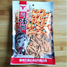 大力牛三味鸡80g膨化食品零食 小吃