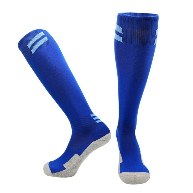 Multicoloured football children's non-slip breathable socks for men…