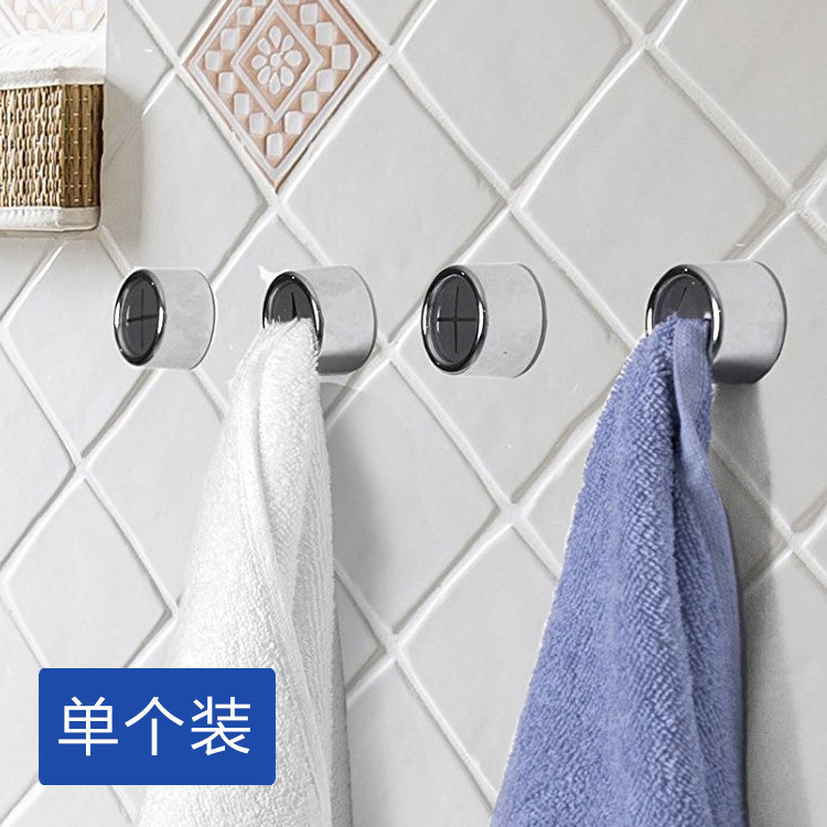 Creative small hook towel strong adhesive kitchen wall hanging punch-free seamless sticky hook dormitory female hanger hook