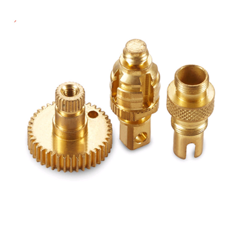 苏州非标件机加工六角铜螺母通孔六角铜螺母车削件加工定作