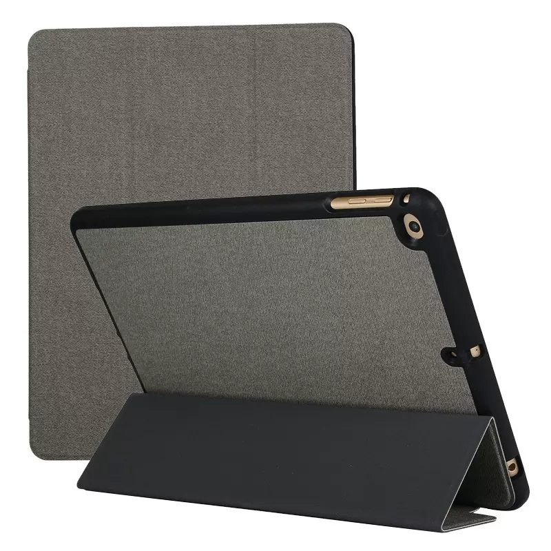 适用iPad10.2皮套ipadnew9.7/air3pro10.5三折平板壳定制外壳防摔