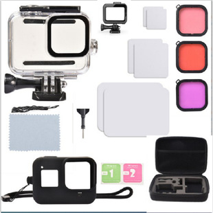 gopro hero8��ˮ�����o�����m��ˤ��ˮ�ɼӝ�ˮ�V�R ˮ��60�׷�ˮ