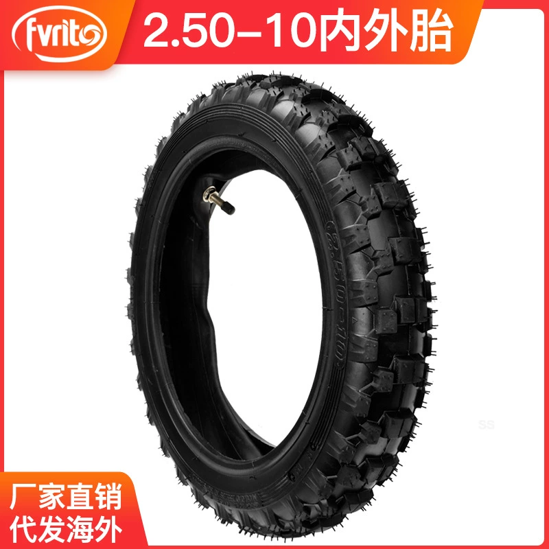 Аксессуары для мини-внедорожных мотоциклов 49c, подходящие для CRF50 XR50 Small Apollo 2,50-10 дюймов с внутренними и внешними шинами