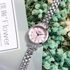 Waterproof swiss watch, steel belt, fashionable electronic bracelet for leisure, Korean style