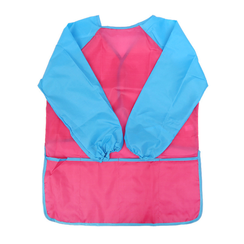 Children's Art painting apron kindergarten baby painting clothes waterproof oil-proof anti-fouling coverall factory direct sales