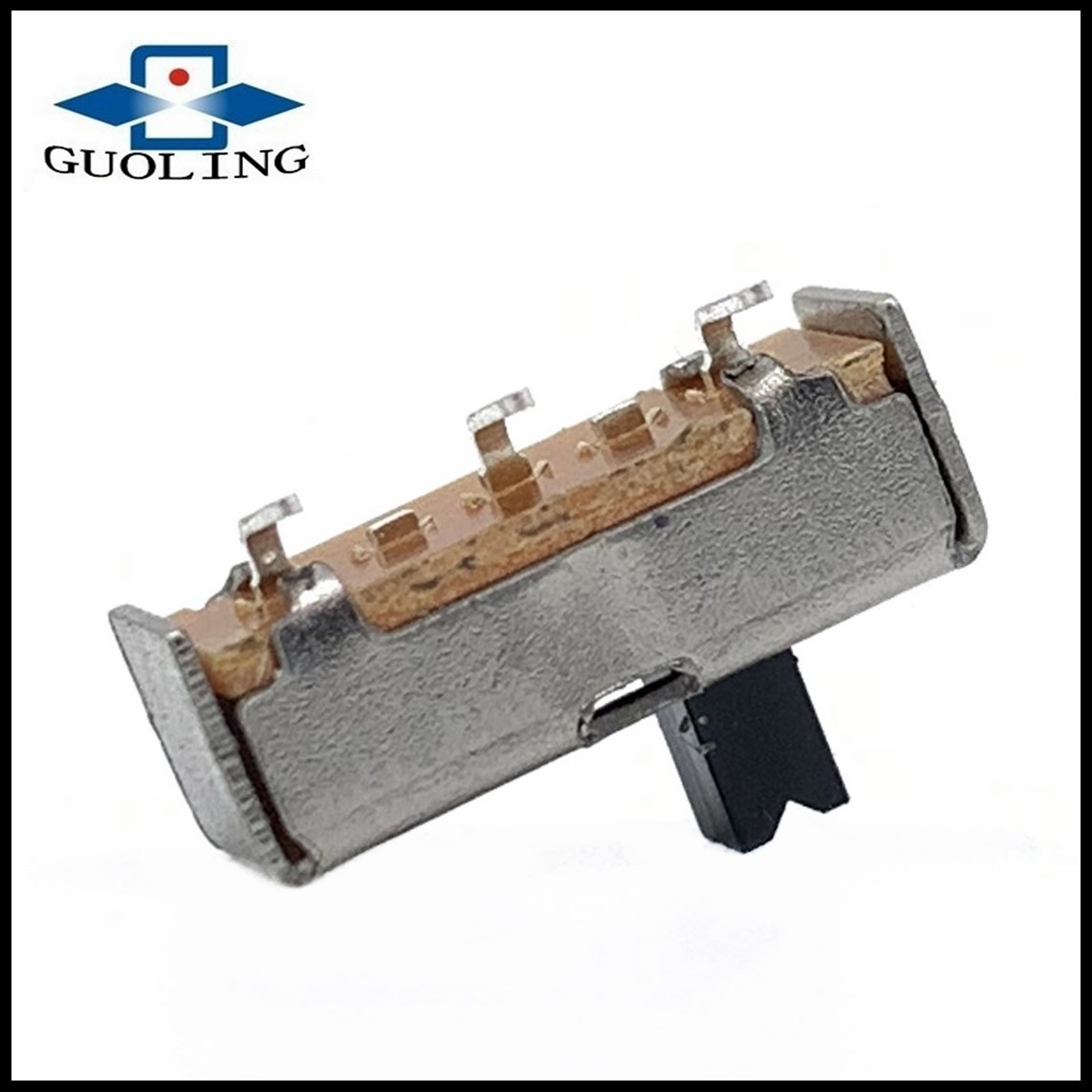 厂家直销电子产品电子玩具九十度曲脚弯针滑动拨动开关SS-13D07