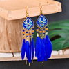 Feather earrings 2024 Your Titi Yiwu Diqian Jewelry