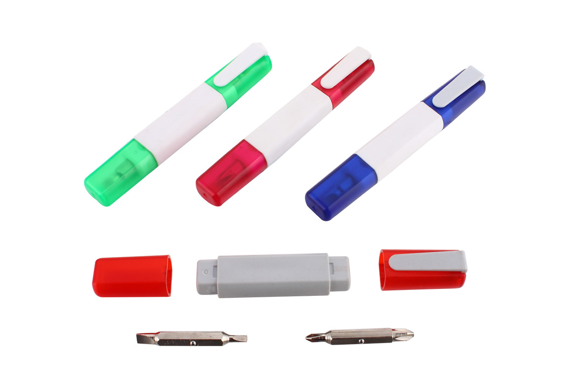 供应JUSTECH牌笔式螺丝刀双头S904D