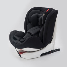 儿童安全座椅汽车用isofix硬接口0-12岁宝宝车载360度旋转4周可躺