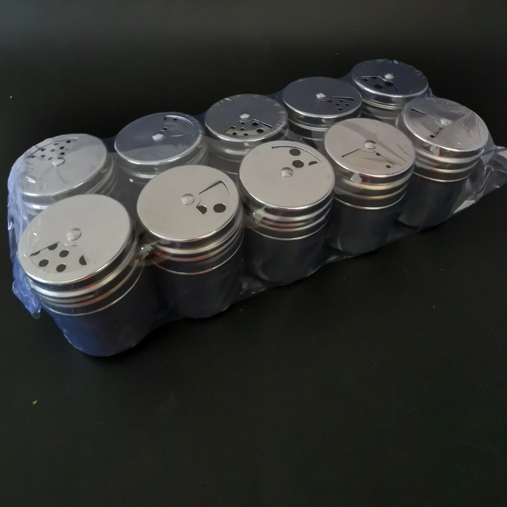 L2343 Multi-propósito de acero inoxidable condimento botella condimento caja necesidades diarias Yiwu 2 yuanes Tienda al por mayor