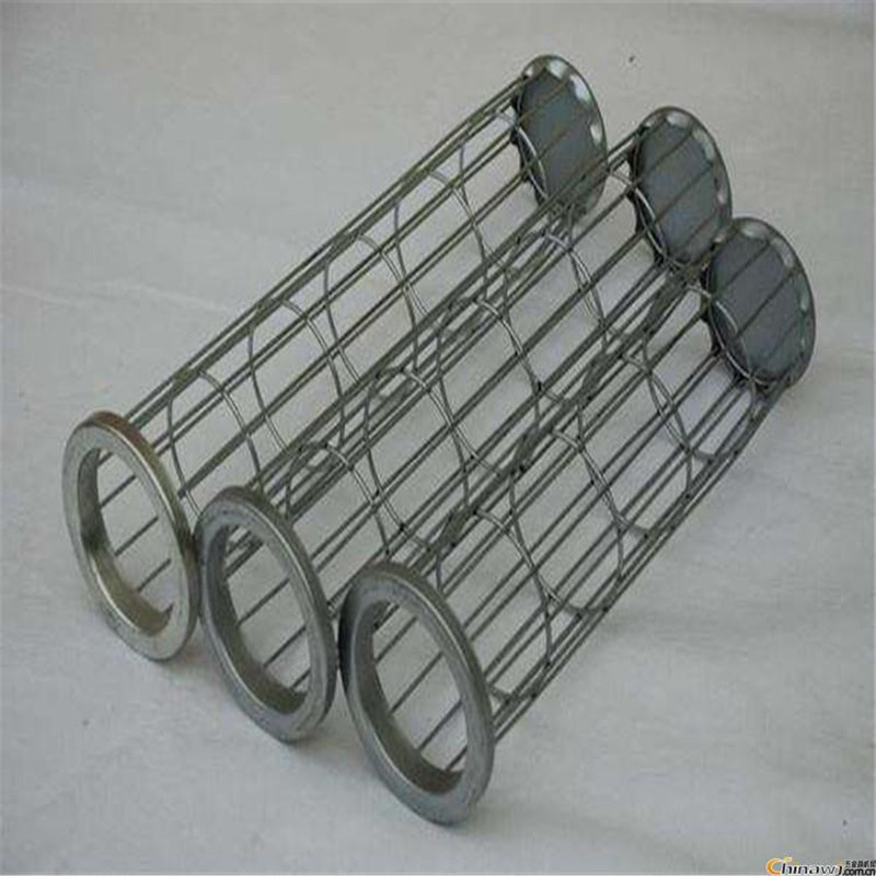 异型不锈钢除尘骨架 除尘器布袋支撑架 圆形镀锌除尘配件龙骨袋笼