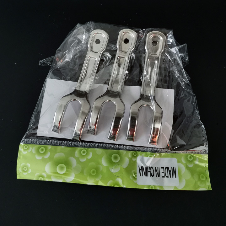 L2442 8,5 cm tres pequeño clip abierto clip de ropa multifuncional calcetines de secado clip de aire 2 yuanes tienda
