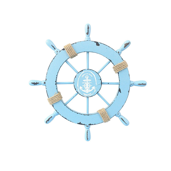 Marine style wall hanging mini small helmsman decorative ornaments…