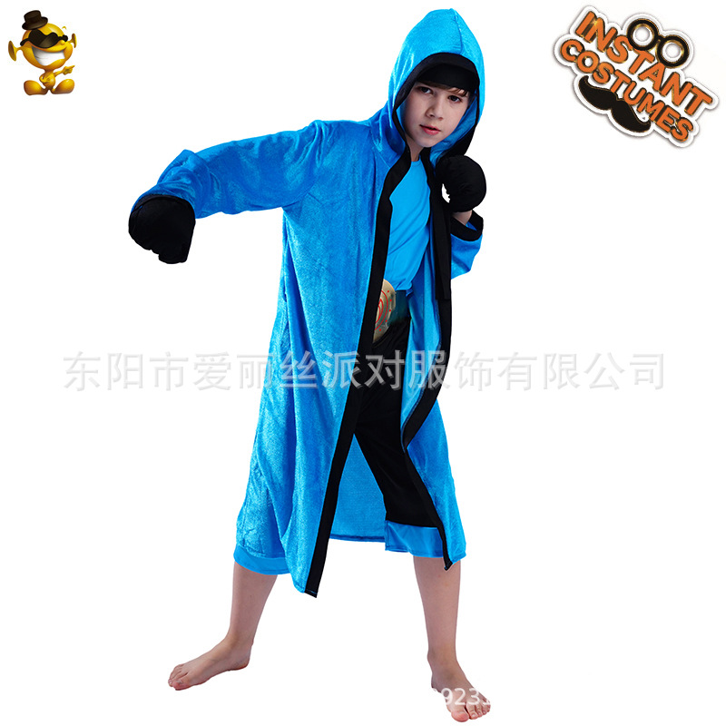 Traje DE LA ETAPA traje de fiesta traje de cosplay ropa de rendimiento mascarada transfronteriza Venta caliente Boxer Boy image 7