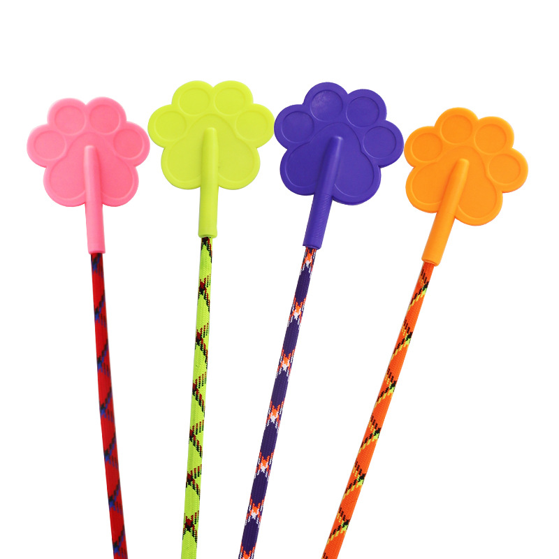 Suministro directo de fábrica caliente de goma amor raqueta perro entrenamiento palo perro golpeando palo suministros de entrenamiento para mascotas en stock al por mayor