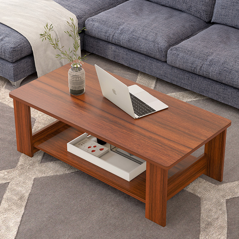 Simple moderna mesa de café TV gabinete sala de estar casa pequeña mesa simple dormitorio nórdico pequeña mesa de café sentado mesa de té