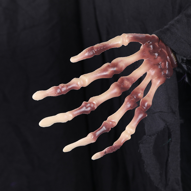 Máscara Colgante de Fantasma de ABS con Música Eléctrica para Halloween