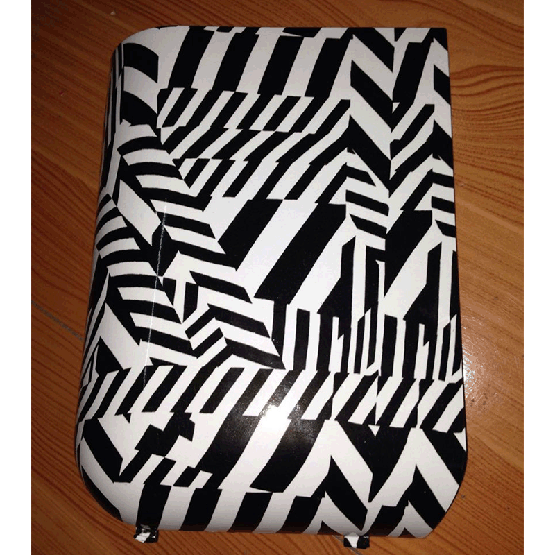 承接咖啡机豹纹表面图案水贴花喷漆处理 厂家货源 水转印工艺加工