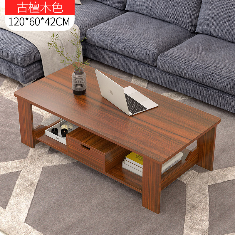 Simple moderna mesa de café TV gabinete sala de estar casa pequeña mesa simple dormitorio nórdico pequeña mesa de café sentado mesa de té