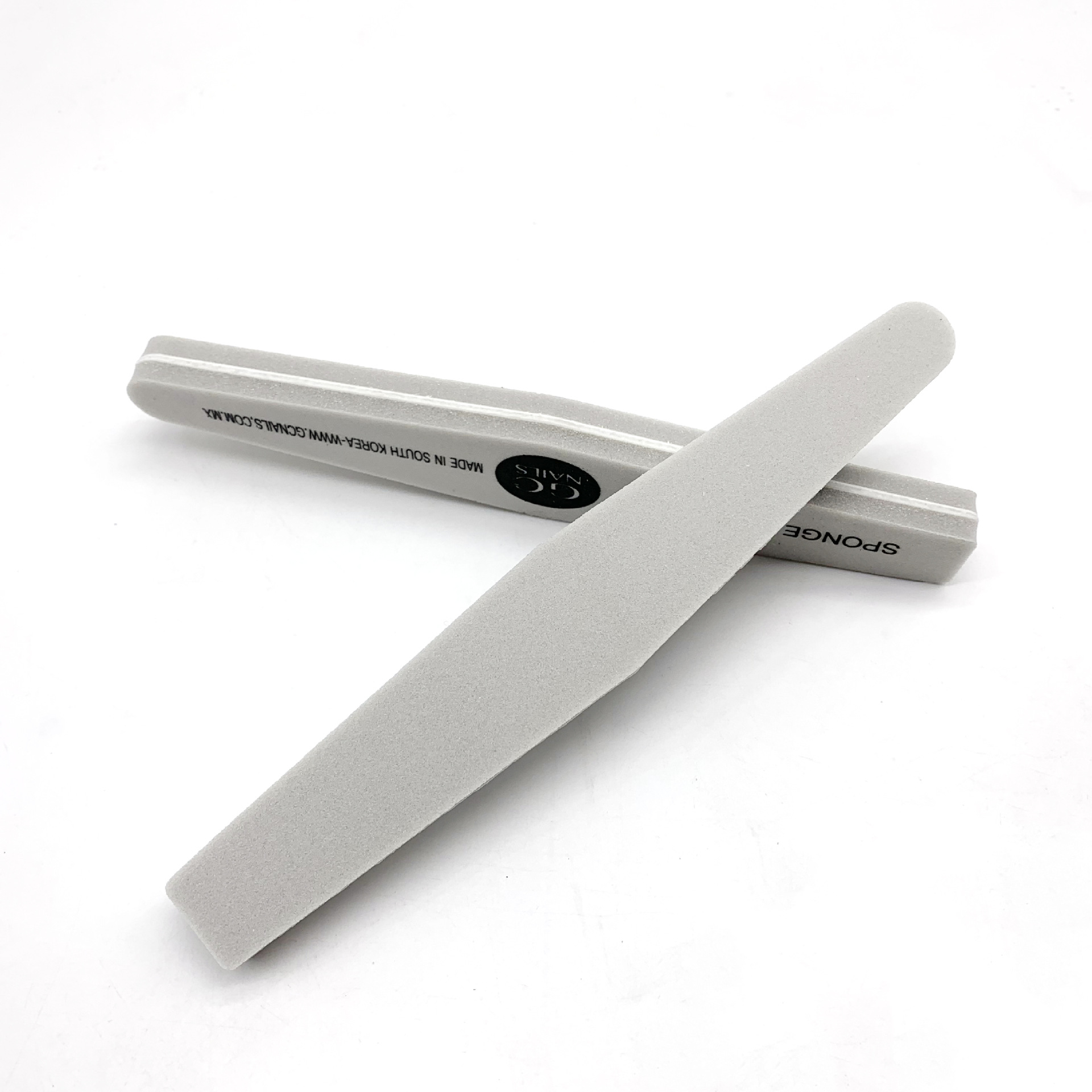 Fuente de fabricación personalizada esponja de arena fina de manicuras de fricción diamante de doble cara pulido archivo de uñas al por mayor