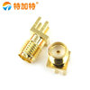 SMA-KE partial feet SMA-KHD spacing 1.7mm all-copper gold-plated vertical partial outer screw inner hole