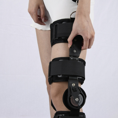 Fixed belt integrated knee joint adjustable fixed brace, easy to wear, upgraded knee joint patella protector